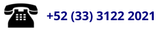 +52 (33) 3122 2021